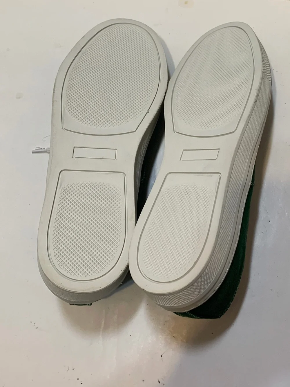 9 / aprix Men's green Canvas Low-Top Sneakers